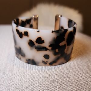 Vintage Blonde Tortoise Cuff Bracelet, Pre-loved In EC